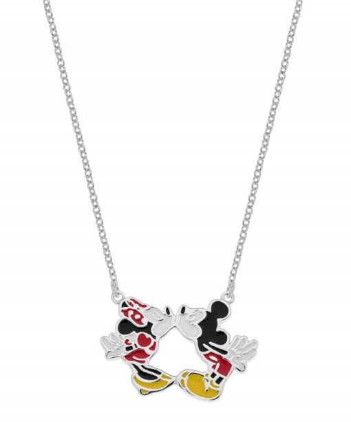 Disney kjede i sølv 925s Minni og Mikke