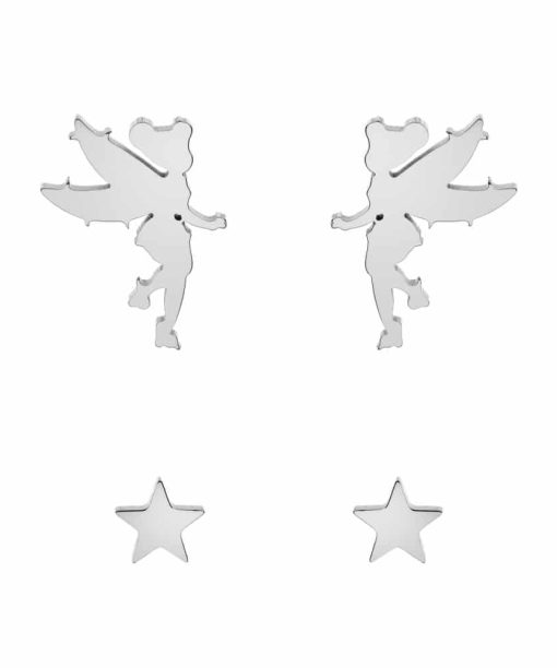 Ørepyntsett stål Tingeling