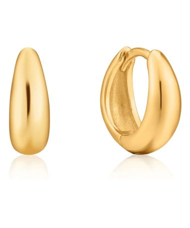 Ania Haie luxe huggie hoop earrings 925S