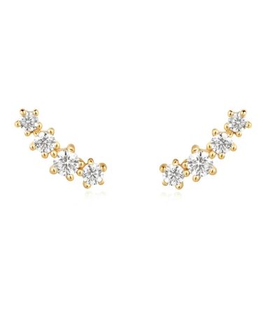 Ania Haie Sparkle Climber Earrings