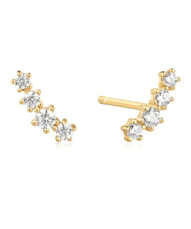 Alternative view of Ania Haie Sparkle Climber Earrings