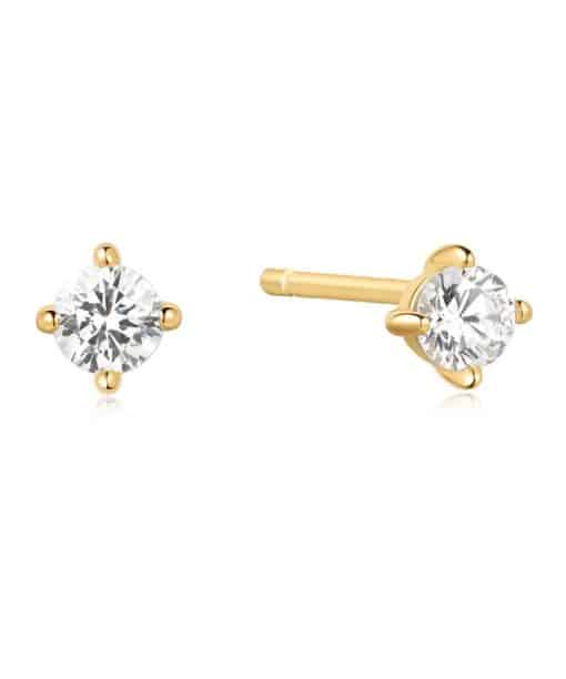 Alternative view of Ania Haie Solitaire Stud Earrings
