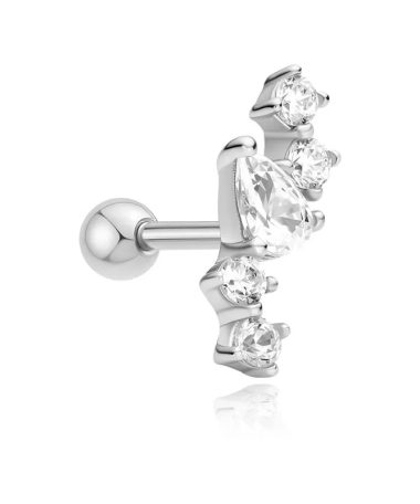 Ania Haie Silver Constellation Barbell Single Earring