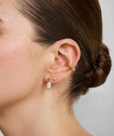 Alternative view of Ania Haie Gold Wave Ear Cuff
