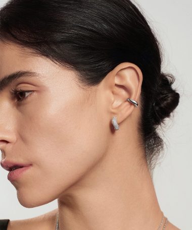 Alternative view of Ania Haie Silver Wave Ear Cuff