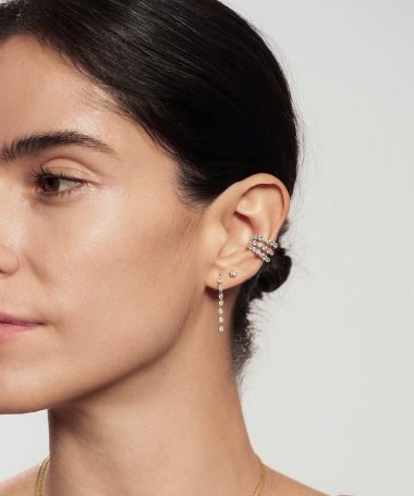 Alternative view of Ania Haie Silver Pavé Triple Wrap Ear Cuff