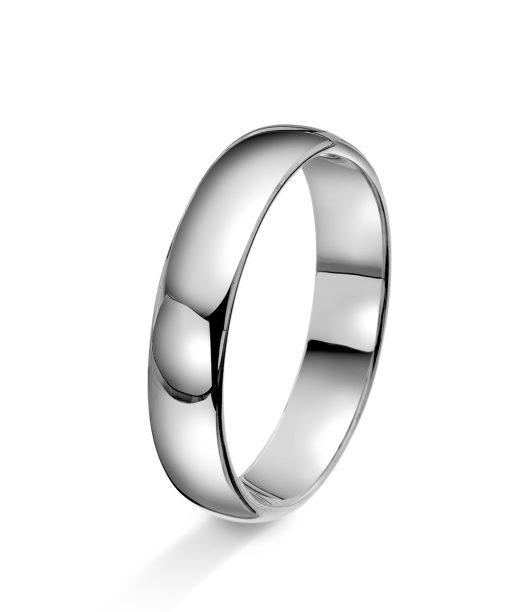 Amore forlovelsesring i 14kt hvitt gull 4mm - AD4-9004