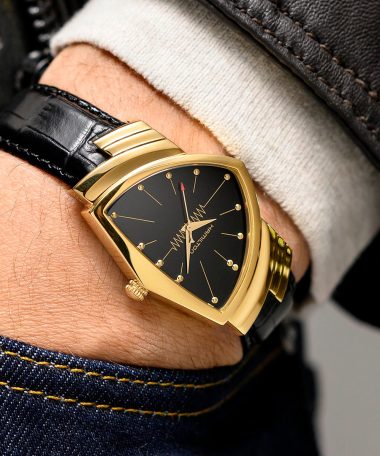 Alternative view of Hamilton Ventura Quartz 32x50mm - H24301731