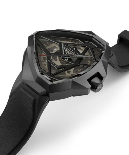 Alternative view of Hamilton Ventura Edge Skeleton 51x47mm - H24645330