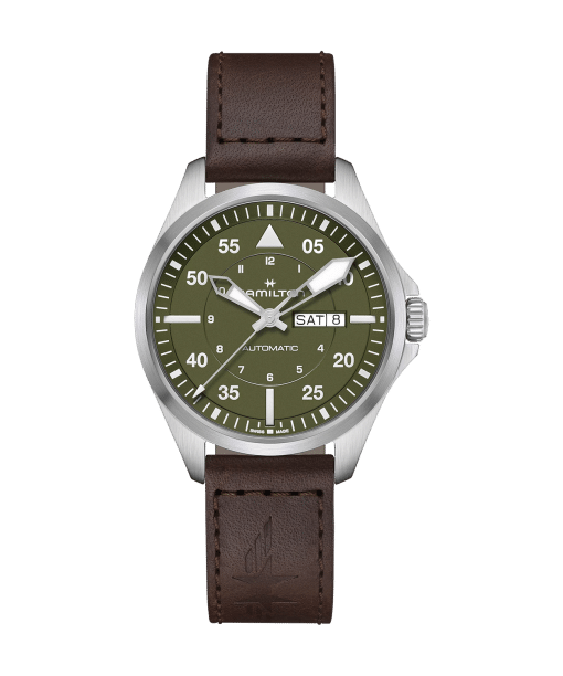 Hamilton Khaki Aviation Pilot Day Date Auto 42MM - H64635560