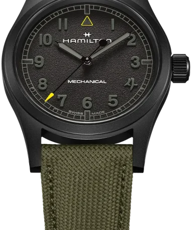 Alternative view of Hamilton Khaki Field M38-PVDbk-bk-t-gn COD - H69469930