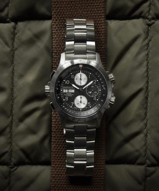 Alternative view of Hamilton Khaki Aviation X-Wind Auto Chrono 44MM - H77616133