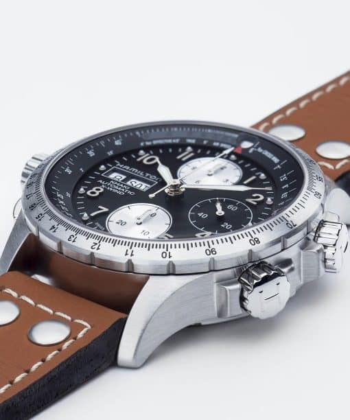 Alternative view of Hamilton Khaki Aviation X-Wind Auto Chrono 44MM - H77616533