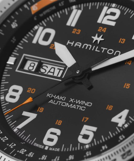Alternative view of Hamilton Khaki Aviation X-Wind Day Date Auto 45MM - H77755133
