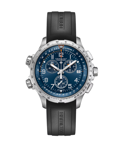 Hamilton Khaki Aviation X-Wind GMT Chrono Quartz 46MM - H77922341