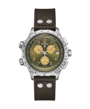 Hamilton Khaki Aviation X-Wind GMT Chrono Quartz 46MM - H77932560