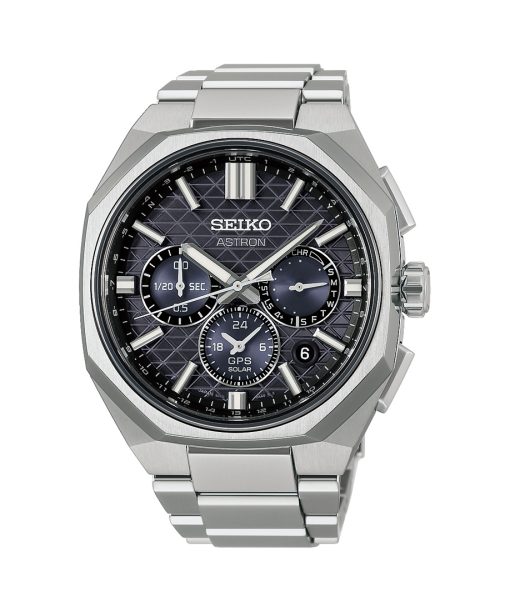 Seiko Astron GPS Solar Dual-Time Chronograph 43.4mm - HAB002J1