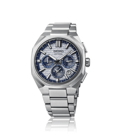 Alternative view of Seiko Astron GPS Solar Dual-Time Chronograph 43.4mm 145th Anniversary Limited Edition - HAB004J1