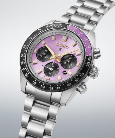 Alternative view of Seiko Prospex Speedtimer "Edo Purple" 145th Anniversary Limited Edition 41mm - HBJ005P1