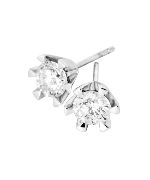 Victoria enstens diamantørepynt i hvitt gull 1.00ct. TW.SI