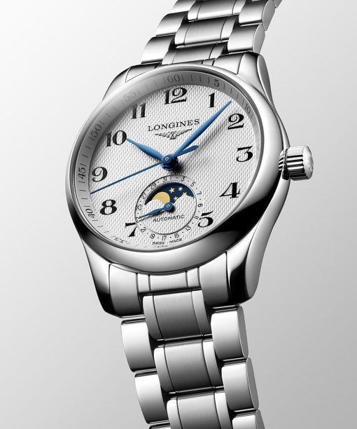 Alternative view of Longines Master Collection Moon Phase 34mm - L2.409.4.78.6