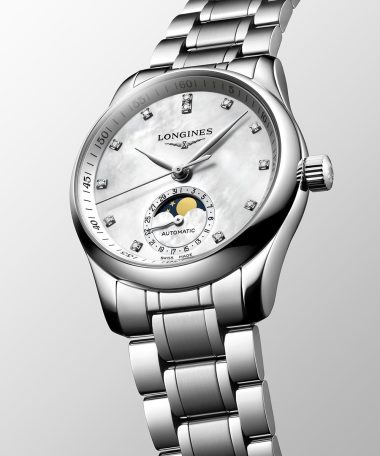Alternative view of Longines Master Collection Moon Phase 34mm - L2.409.4.87.6
