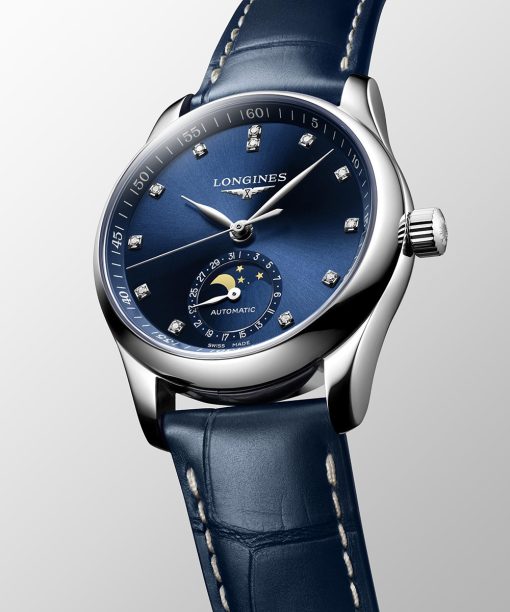 Alternative view of Longines Master Collection Moon Phase 34mm - L2.409.4.97.0