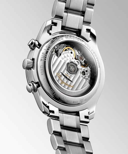 Alternative view of The Longines Master Collection Small Seconds Moon Phase 40.00 mm - L2.673.4.78.6