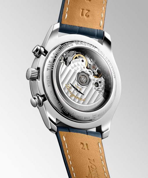 Alternative view of The Longines Master Collection Small Seconds Moon Phase 40.00 mm - L2.673.4.92.0