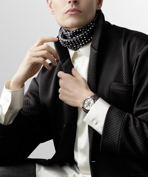 Alternative view of The Longines Master Collection Small Seconds Moon Phase 41.00 mm - L2.738.4.71.3