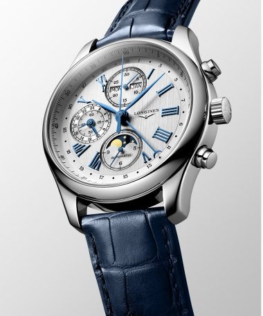 Alternative view of Longines Master Collection Chronograph Moon Phase 42mm - L2.773.4.71.2