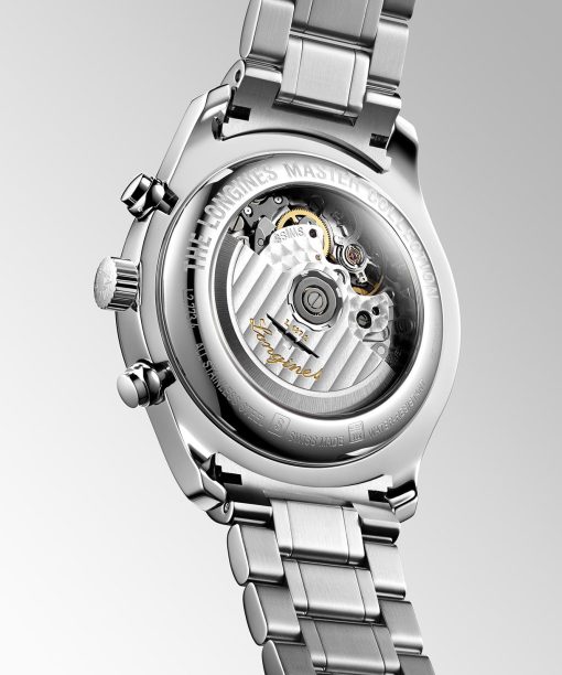 Alternative view of The Longines Master Collection Small Seconds Moon Phase 42.00 mm - L2.773.4.92.6