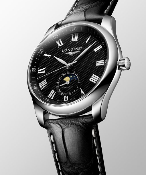 Alternative view of Longines Master Collection Moon Phase 40mm - L2.909.4.51.7