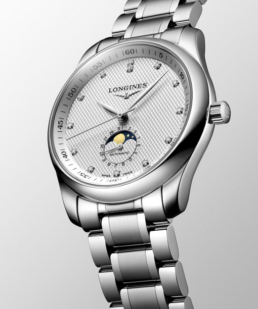 Alternative view of Longines Master Collection Moon Phase 40mm - L2.909.4.77.6