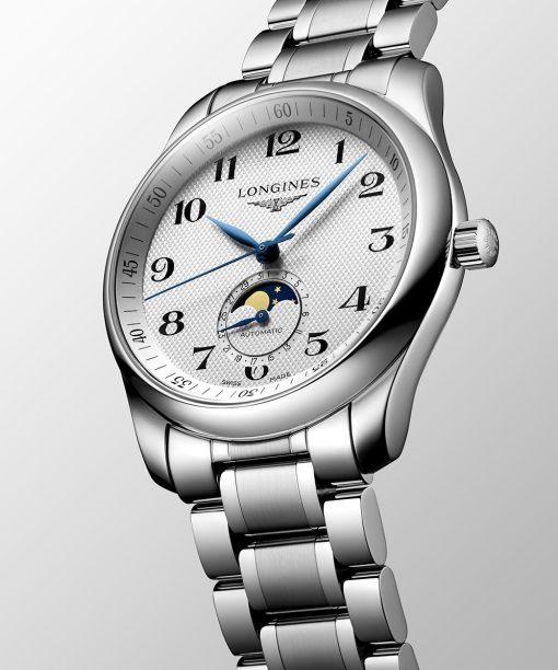 Alternative view of Longines Master Collection Moon Phase 40mm - L2.909.4.78.6