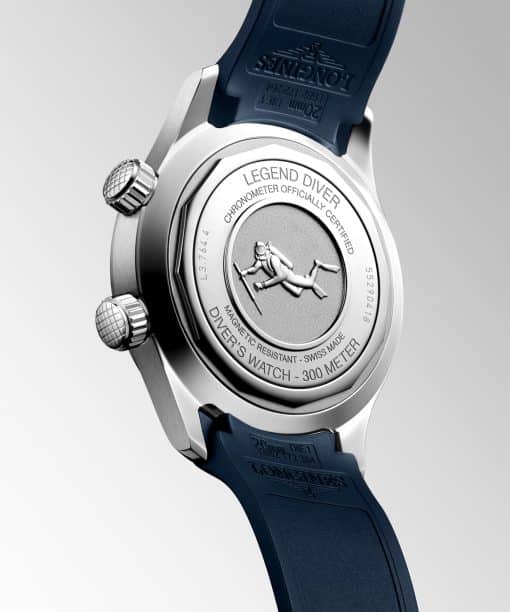 Alternative view of Longines Legend Diver 39mm - L3.764.4.90.9
