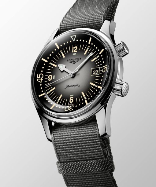 Alternative view of Longines Legend Diver 42mm - L3.774.4.70.2