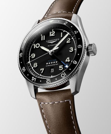 Alternative view of Longines Spirit Zulu Time GMT 42mm - L3.812.4.53.2