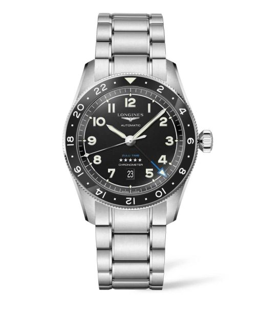 Longines Spirit Zulu Time GMT 42mm - L3.812.4.53.6