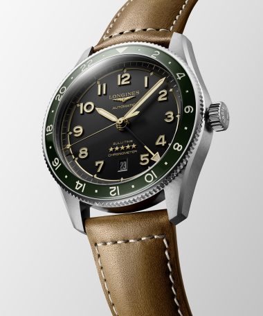 Alternative view of Longines Spirit Zulu Time GMT 42mm - L3.812.4.63.2