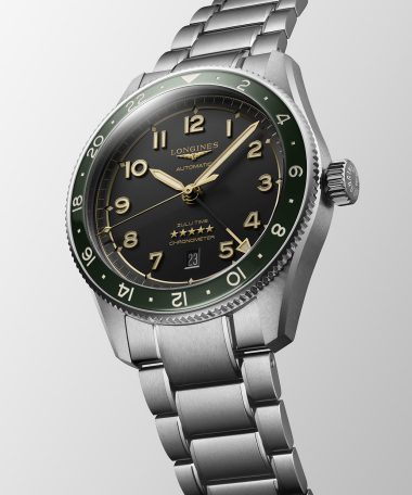 Alternative view of Longines Spirit Zulu Time GMT 42mm - L3.812.4.63.6