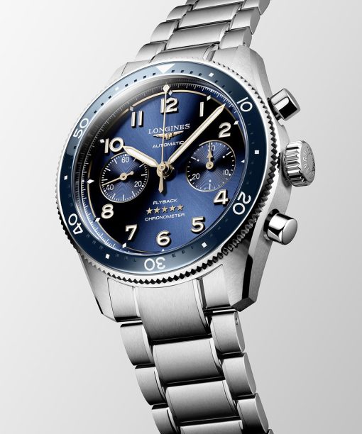 Alternative view of Longines Spirit Flyback - L3.821.4.93.6