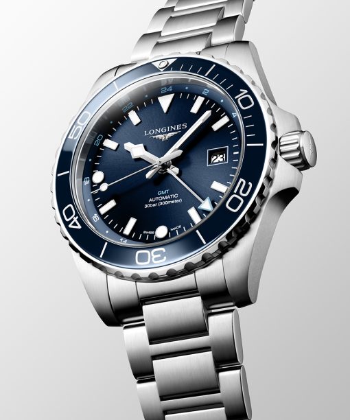 Alternative view of Longines HydroConquest GMT 43MM - L3.890.4.96.6
