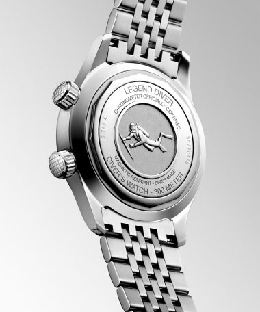 Alternative view of Longines Legend Diver 39mm - L3.764.4.06.6