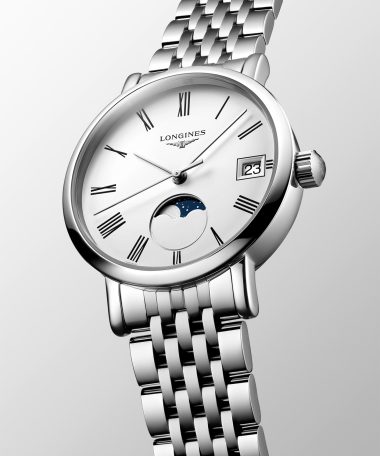 Alternative view of Longines Elegant Collection Moon Phase 30MM - L4.330.4.11.6