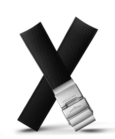 Alternative view of Longines Official HydroConquest Black Rubber Strap (HydroConquest 41MM)