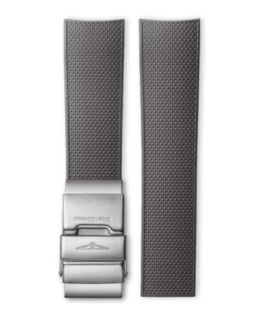 Longines Official HydroConquest Grey Rubber Strap (HydroConquest 39MM)