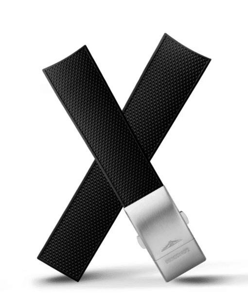 Alternative view of Longines Official HydroConquest Black Rubber Strap (HydroConquest 39MM)