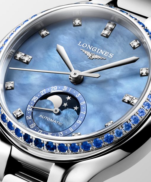 Alternative view of Longines PrimaLuna Moonphase 34mm - L8.126.0.97.2