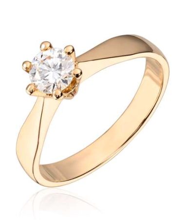 Ring Margrete med LAB grown diamant